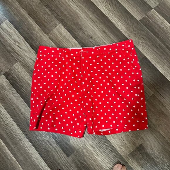 Caribbean Joe Red Star Women's Shorts - Picture 1 of 4